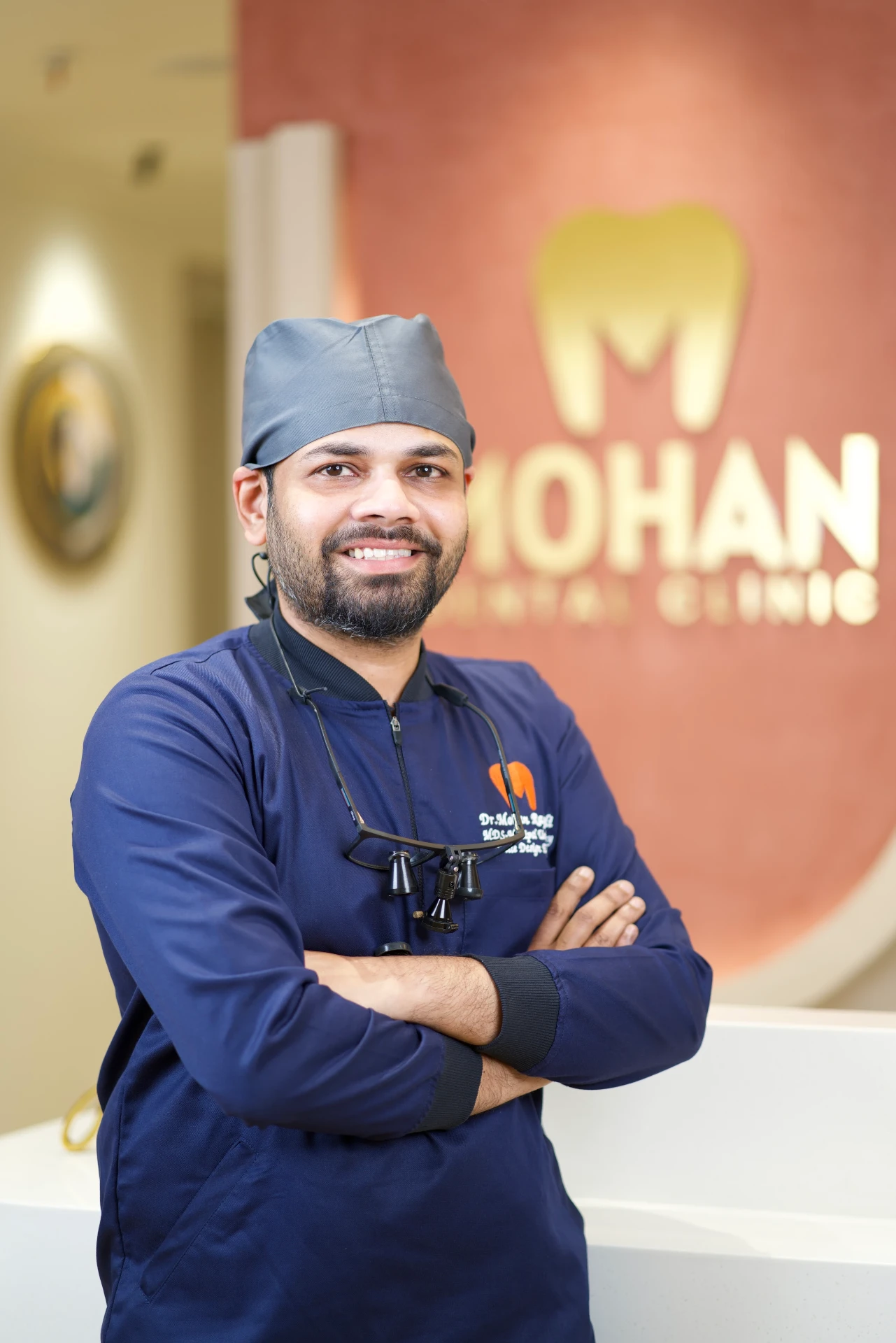 Dr. Mohan Rayapudi, endodontist and smile designer